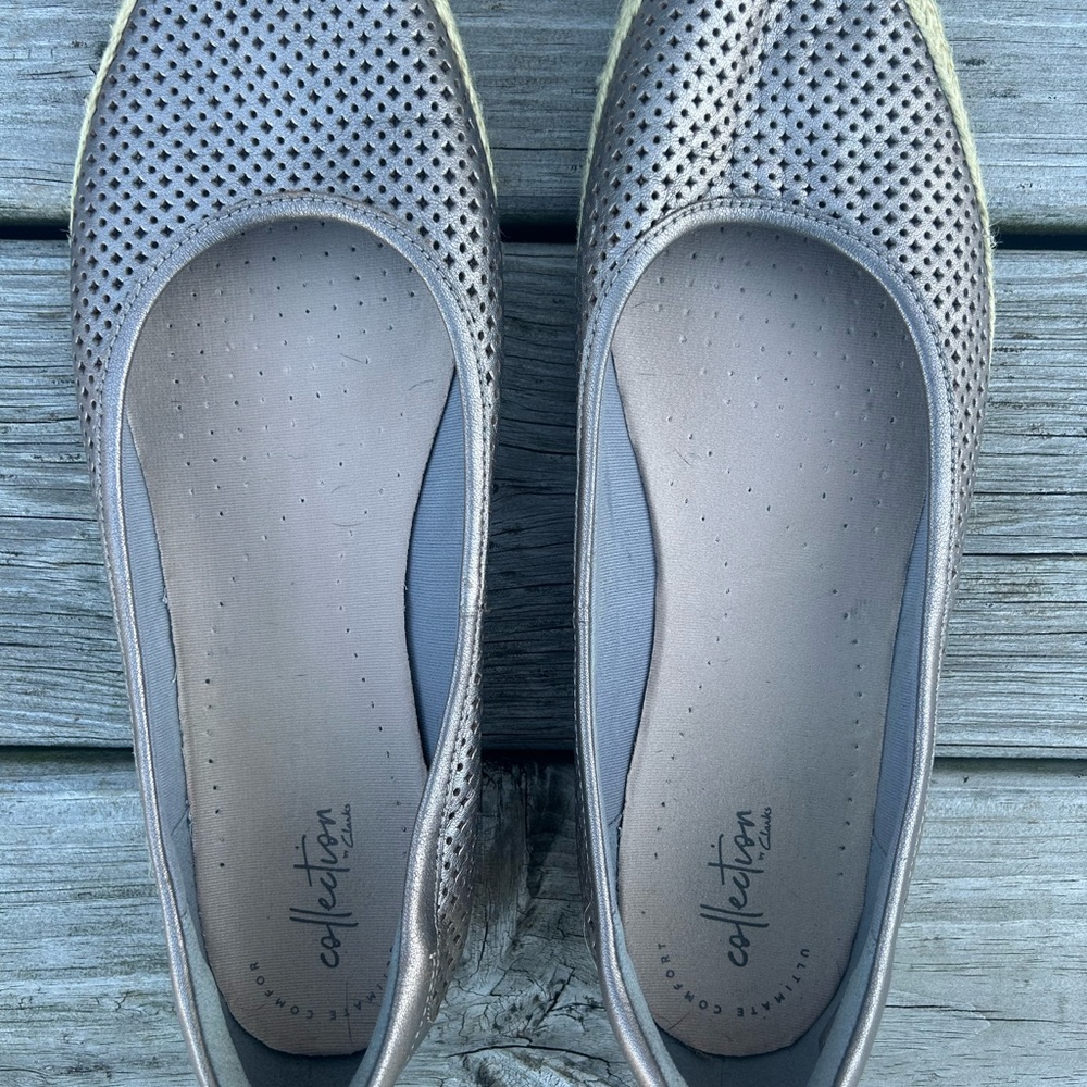 Clarks Collection Danelly Adira women's espadrille slip-one (size 12)